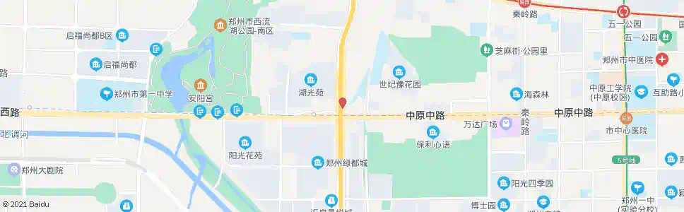 郑州西三环中原路_公交站地图_郑州公交_妙搜公交查询2025