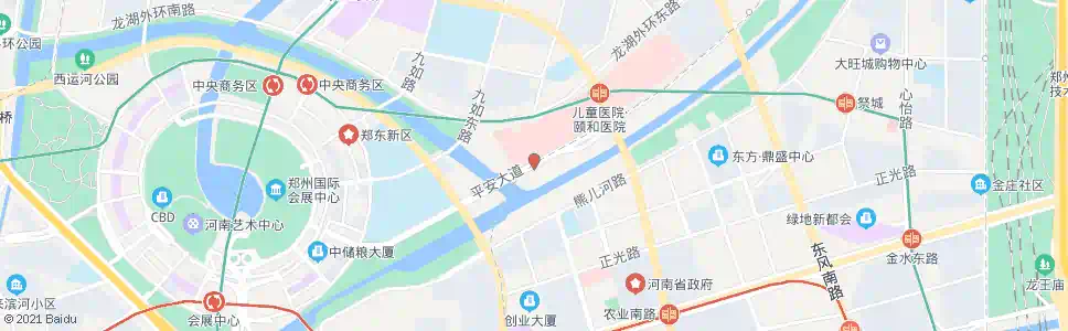 郑州平安大道西段1(郑州颐和医院)_公交站地图_郑州公交_妙搜公交查询2025