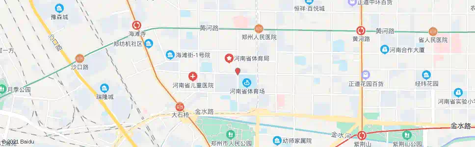 郑州优胜北路健康路_公交站地图_郑州公交_妙搜公交查询2025