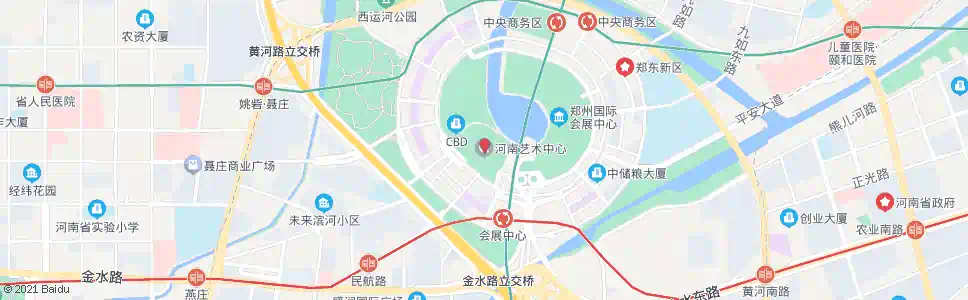 郑州艺术中心_公交站地图_郑州公交_妙搜公交查询2025