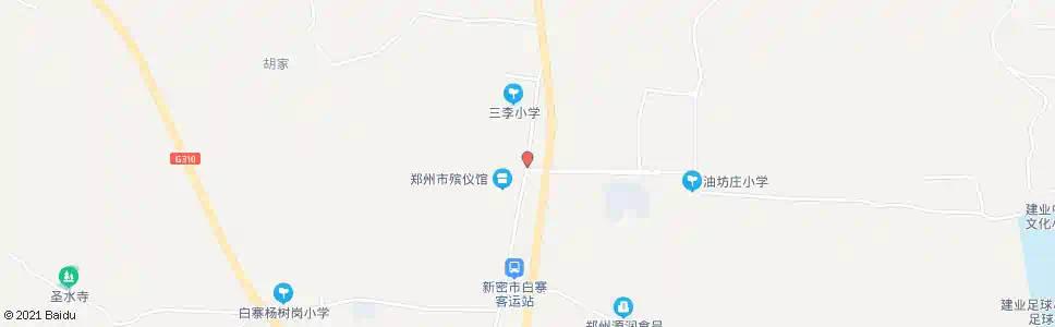 郑州郑密路三李村南_公交站地图_郑州公交_妙搜公交查询2025