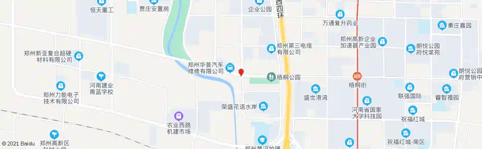 郑州梧桐街红叶路_公交站地图_郑州公交_妙搜公交查询2025