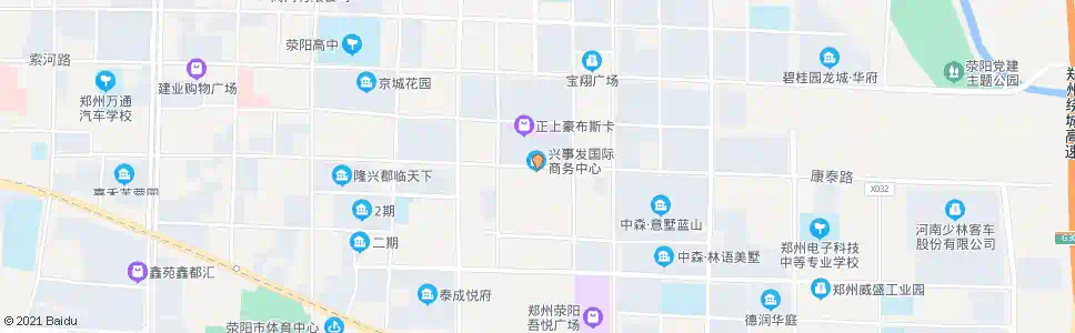 郑州康泰路惠民路口_公交站地图_郑州公交_妙搜公交查询2025