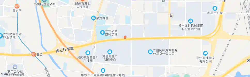 郑州南三环经开第五大街_公交站地图_郑州公交_妙搜公交查询2025