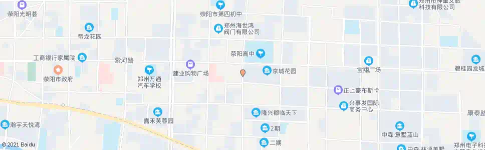 郑州京城花园西门_公交站地图_郑州公交_妙搜公交查询2025