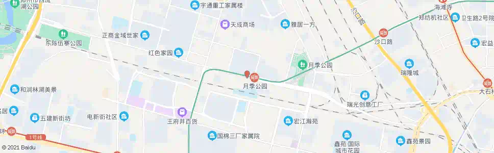 郑州西站北街西站路站_公交站地图_郑州公交_妙搜公交查询2025