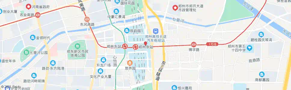 郑州汽车客运东站_公交站地图_郑州公交_妙搜公交查询2025