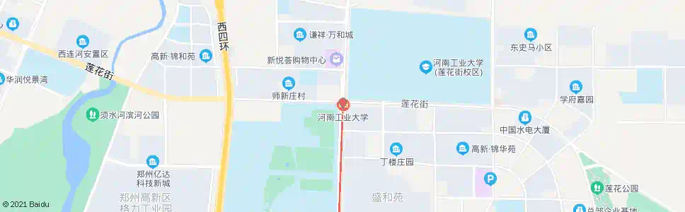 郑州河南工业大学站_公交站地图_郑州公交_妙搜公交查询2025