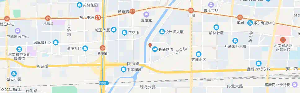郑州七里河南路西刘街_公交站地图_郑州公交_妙搜公交查询2025