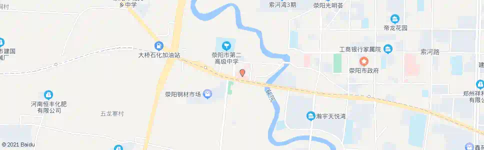 郑州荥阳中医院_公交站地图_郑州公交_妙搜公交查询2025