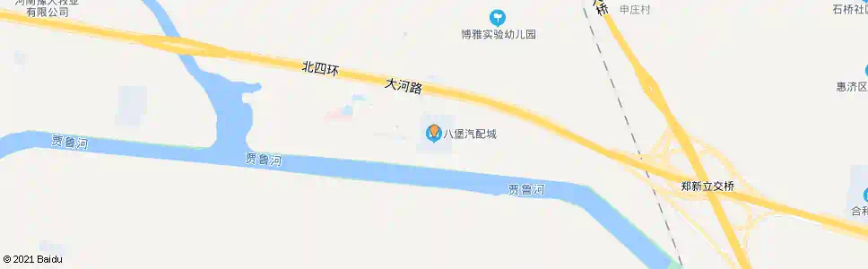 郑州八堡汽配城_公交站地图_郑州公交_妙搜公交查询2025