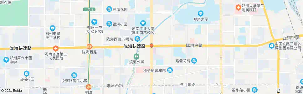 郑州嵩山路陇海路_公交站地图_郑州公交_妙搜公交查询2025