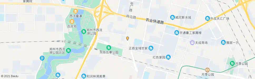 郑州秦岭路西流湖路_公交站地图_郑州公交_妙搜公交查询2025