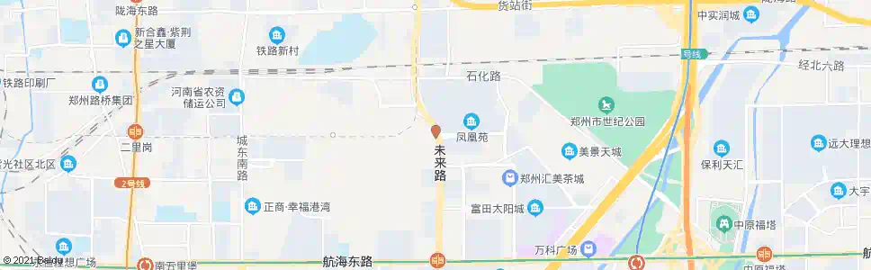 郑州未来路未来南路_公交站地图_郑州公交_妙搜公交查询2025