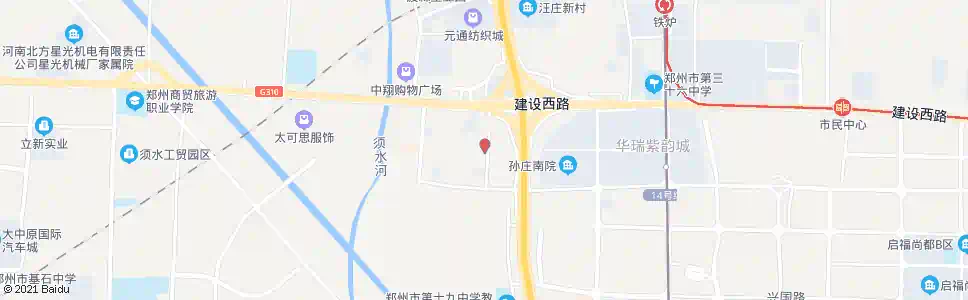 郑州西四环须水_公交站地图_郑州公交_妙搜公交查询2025