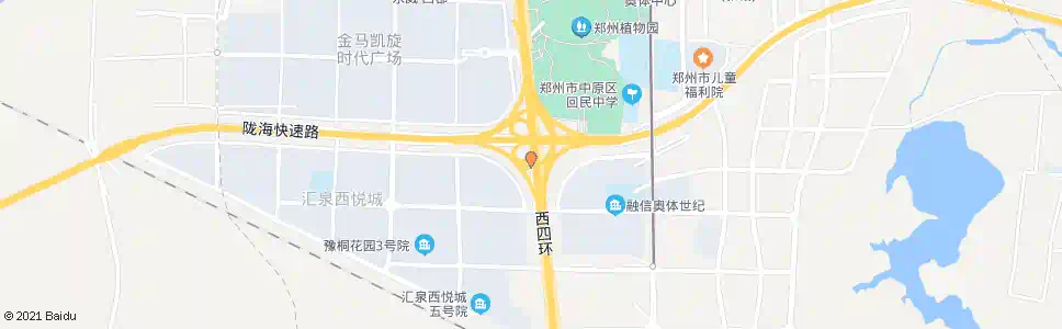 郑州西四环陇海路南_公交站地图_郑州公交_妙搜公交查询2025