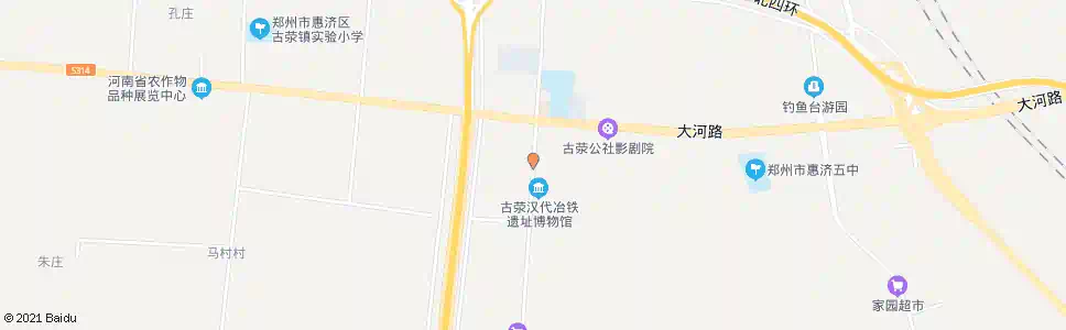 郑州古荥_公交站地图_郑州公交_妙搜公交查询2025