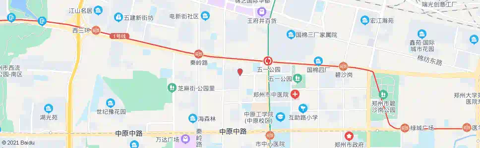 郑州市场街前进路_公交站地图_郑州公交_妙搜公交查询2025