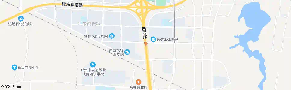 郑州西四环大止刘_公交站地图_郑州公交_妙搜公交查询2025