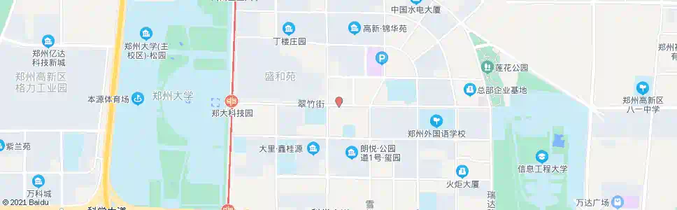 郑州翠竹街石楠路_公交站地图_郑州公交_妙搜公交查询2025