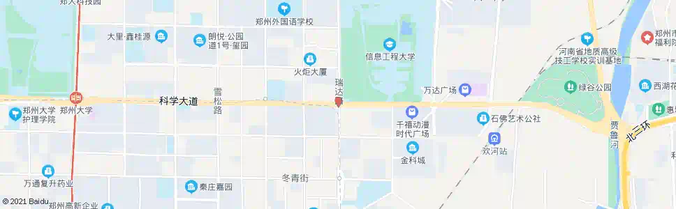 郑州科学大道三叶路_公交站地图_郑州公交_妙搜公交查询2025