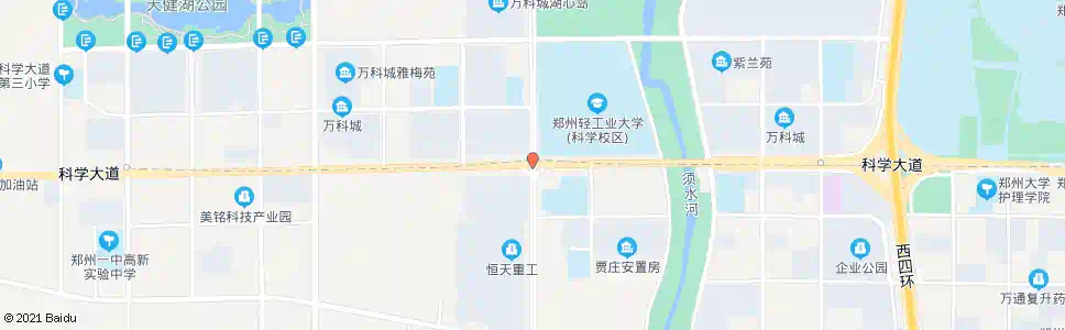 郑州红松路科学大道_公交站地图_郑州公交_妙搜公交查询2025