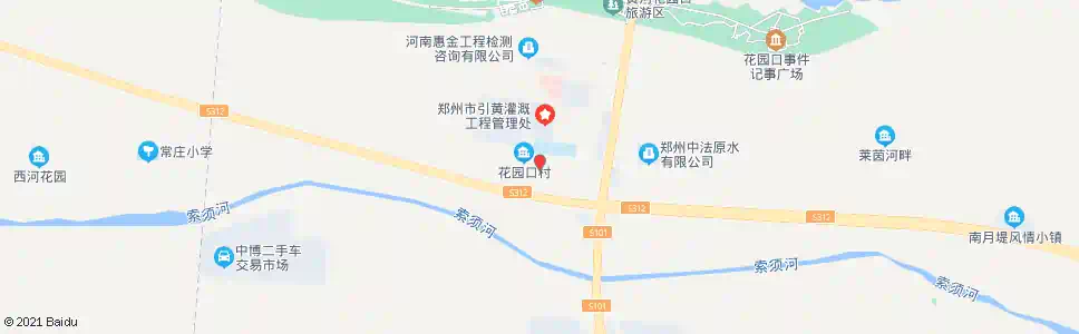 郑州花园口村委会_公交站地图_郑州公交_妙搜公交查询2025