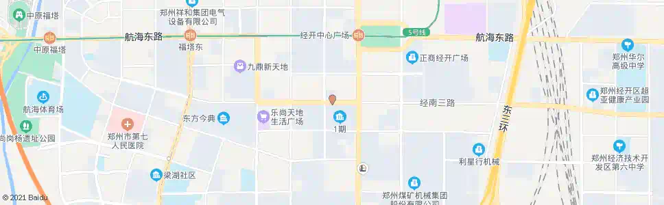 郑州经南三路经开第七大街_公交站地图_郑州公交_妙搜公交查询2025