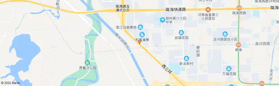 郑州淮河路西三环_公交站地图_郑州公交_妙搜公交查询2025