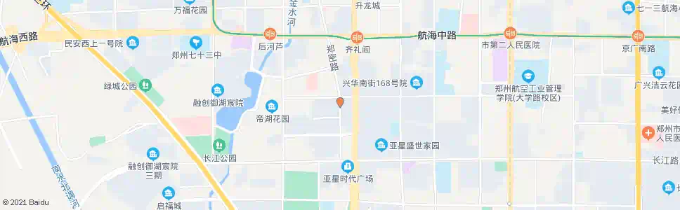 郑州郑密路汉江路站_公交站地图_郑州公交_妙搜公交查询2025