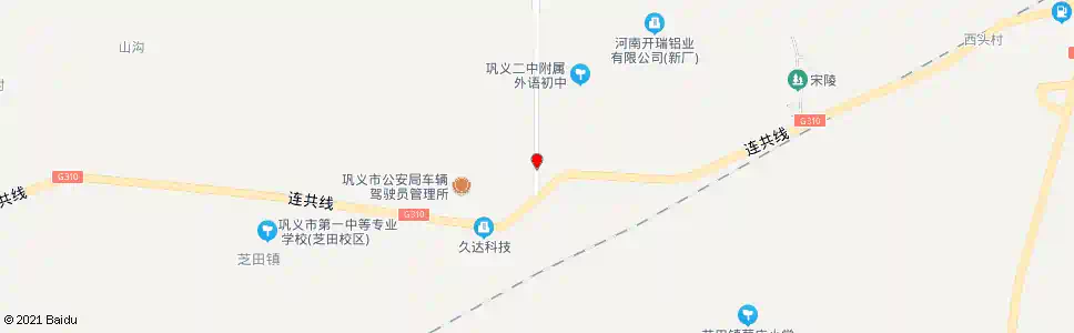 郑州白云公司(官庄口)_公交站地图_郑州公交_妙搜公交查询2025