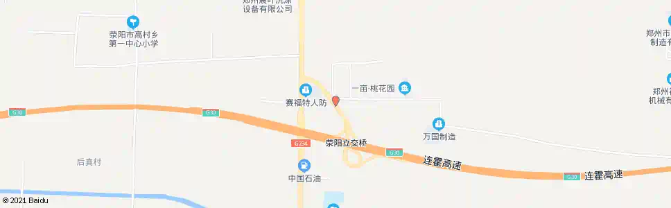 郑州连霍高速路口_公交站地图_郑州公交_妙搜公交查询2025