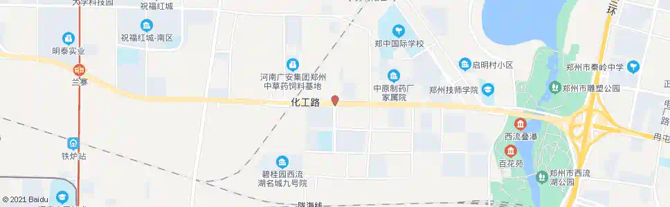 郑州化工路东百炉屯_公交站地图_郑州公交_妙搜公交查询2025
