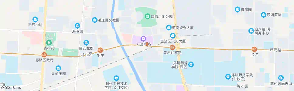 郑州惠济万达_公交站地图_郑州公交_妙搜公交查询2025