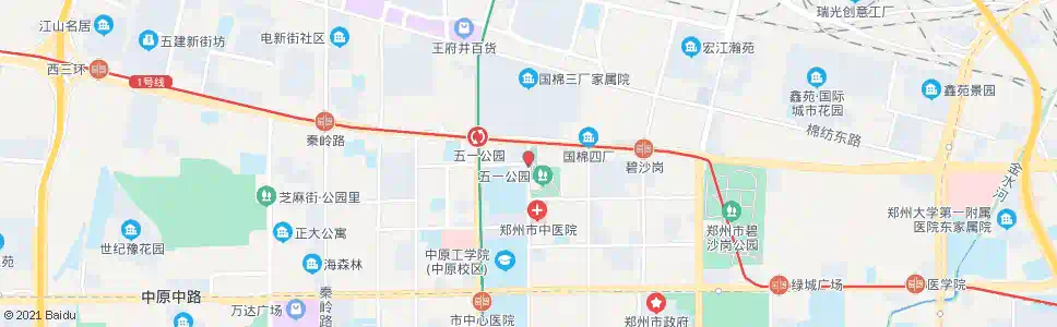 郑州市场街文化宫路_公交站地图_郑州公交_妙搜公交查询2025