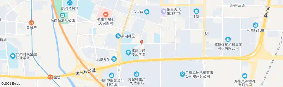 郑州经开第五大街经南六路_公交站地图_郑州公交_妙搜公交查询2025