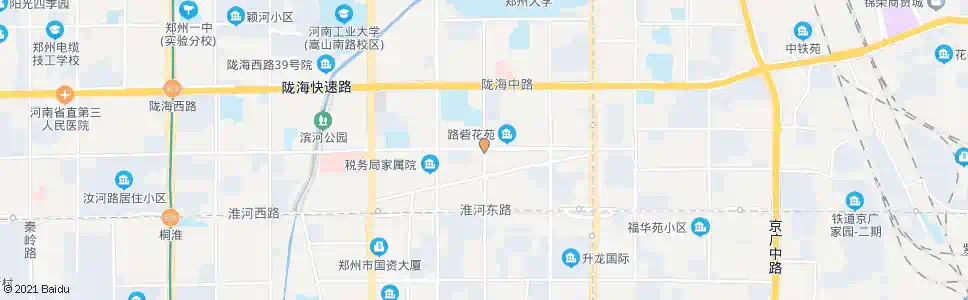郑州淮北街汝河路_公交站地图_郑州公交_妙搜公交查询2025