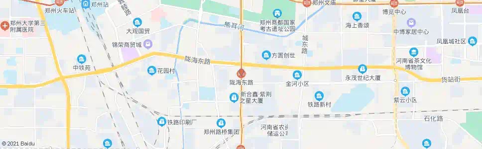 郑州陇海东路_公交站地图_郑州公交_妙搜公交查询2025