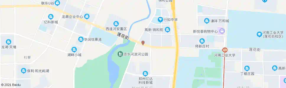 郑州莲花街须水河东路_公交站地图_郑州公交_妙搜公交查询2025