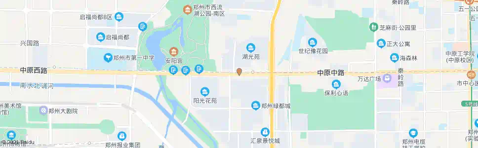 郑州西环路湖光苑_公交站地图_郑州公交_妙搜公交查询2025
