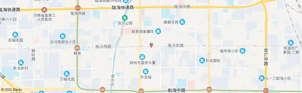 郑州嵩山路淮河路_公交站地图_郑州公交_妙搜公交查询2025