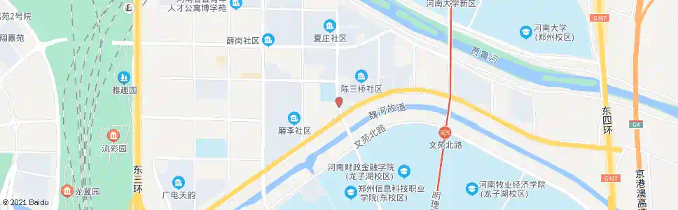 郑州姚夏路姚桥路_公交站地图_郑州公交_妙搜公交查询2025