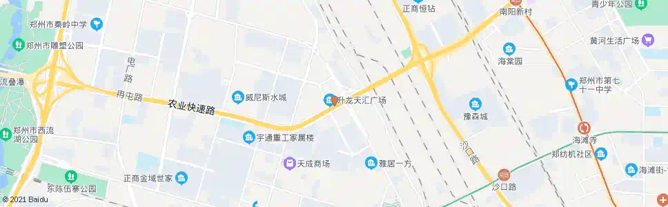 郑州农业路嵩山北路_公交站地图_郑州公交_妙搜公交查询2025