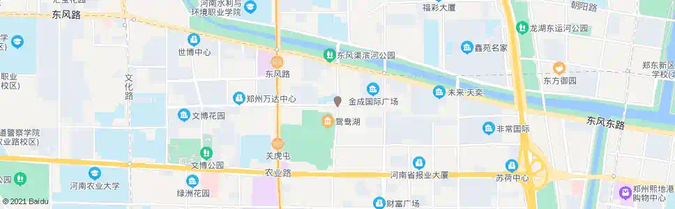 郑州政七街农科路_公交站地图_郑州公交_妙搜公交查询2025