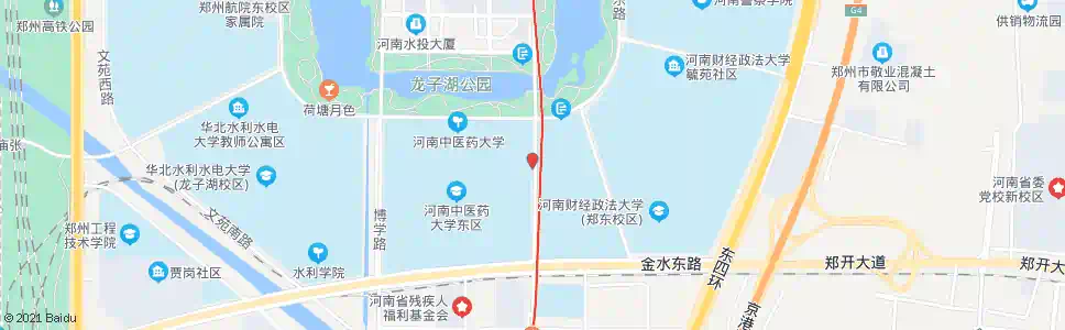 郑州河南中医药大学(明理路)_公交站地图_郑州公交_妙搜公交查询2025