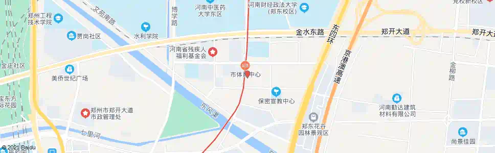 郑州市体育中心地铁c口_公交站地图_郑州公交_妙搜公交查询2025