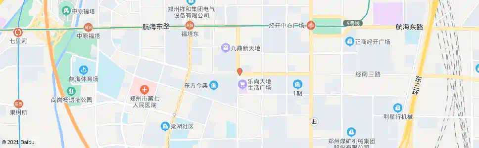 郑州经南三路经开第五大街_公交站地图_郑州公交_妙搜公交查询2025