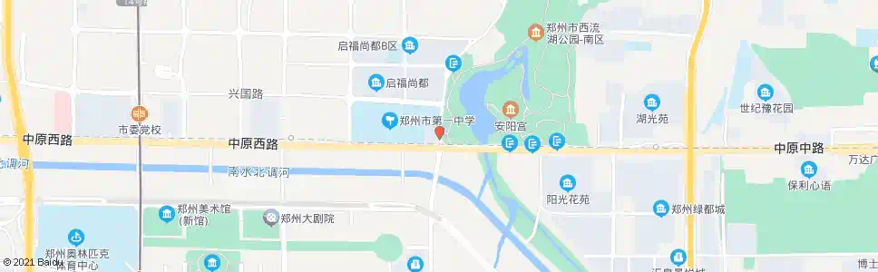 郑州凯旋路中原西路_公交站地图_郑州公交_妙搜公交查询2025