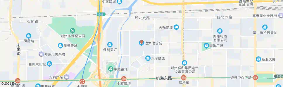郑州远大理想城_公交站地图_郑州公交_妙搜公交查询2025