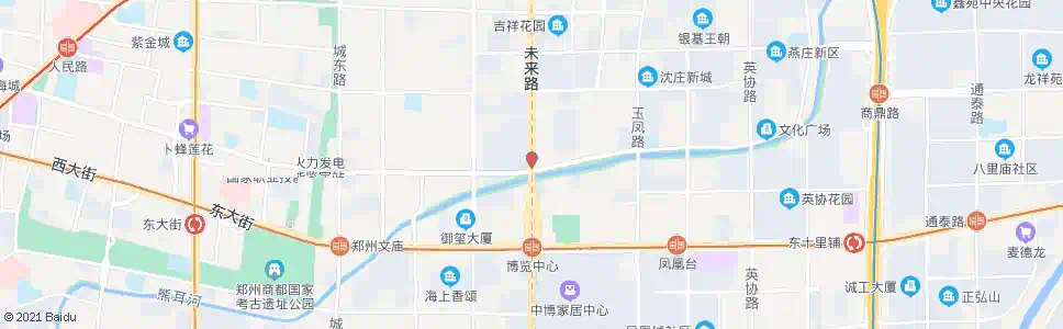 郑州商城路_公交站地图_郑州公交_妙搜公交查询2025